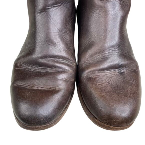 Tory Burch Women’s Jess Brown Leather Riding Boot Size US 6.5 - Picture 10 of 12